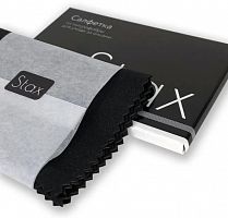 Салфетка из микрофибры Stax, черная, 19х19