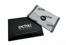 Салфетка из микрофибры Ochki Boutique в коробке, серая, 20х20